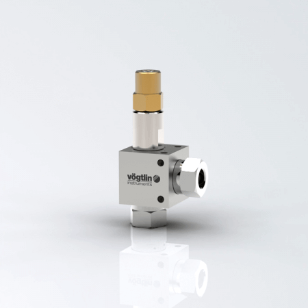 High-precision control valves for gases and liquids M-Flow - Locking Nut
